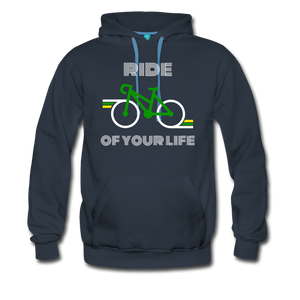 Ride of your Life Men’s Premium Hoodie - navy