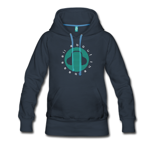 All About the Bass Women’s Premium Hoodie - navy