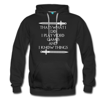 Load image into Gallery viewer, Men’s Premium Hoodie - black