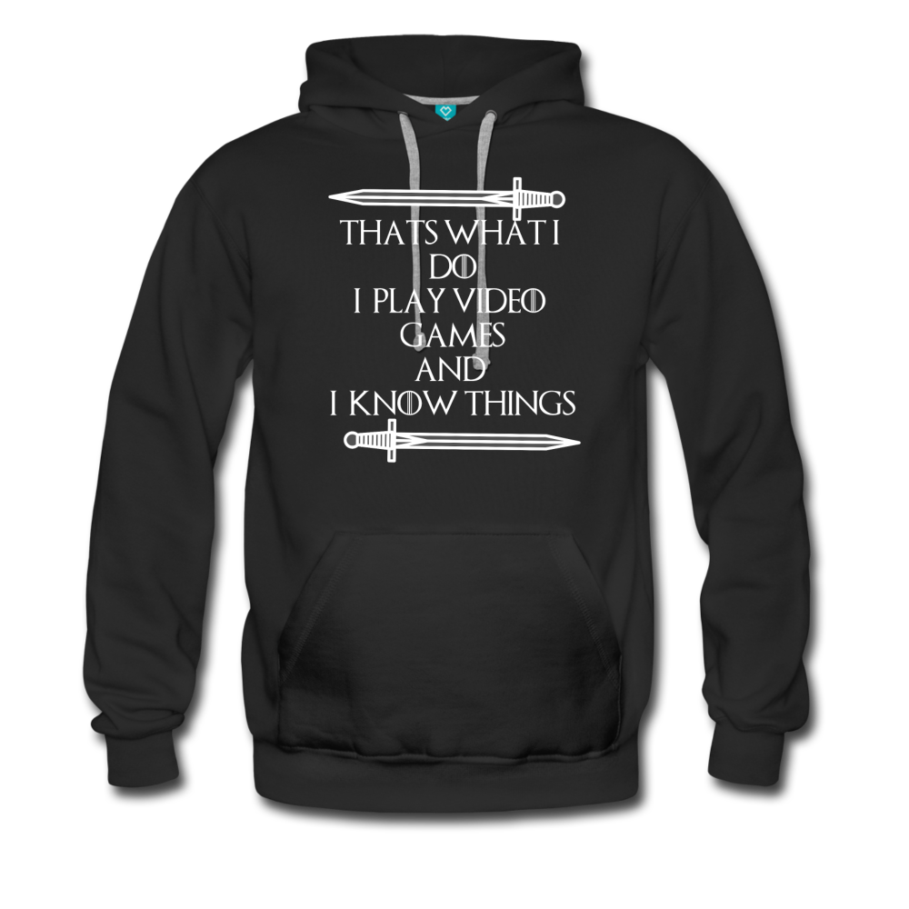 Men’s Premium Hoodie - black