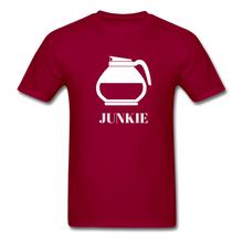 Load image into Gallery viewer, COFFEE Tee - dark red