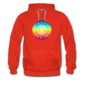 All About That Bass Men’s Premium Hoodie - red