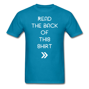FUNNY Tee - turquoise