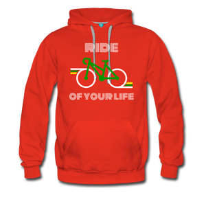 Ride of your Life Men’s Premium Hoodie - red
