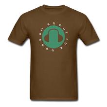 Load image into Gallery viewer, All about the bass EDM Men&#39;s T-Shirt - brown