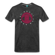 Load image into Gallery viewer, All About the Bass EDM Men&#39;s Premium T-Shirt - charcoal gray