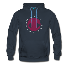 Load image into Gallery viewer, All About the Bass EDM Men’s Premium Hoodie - navy