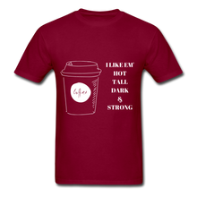 Load image into Gallery viewer, COFFEE T-Shirt - burgundy