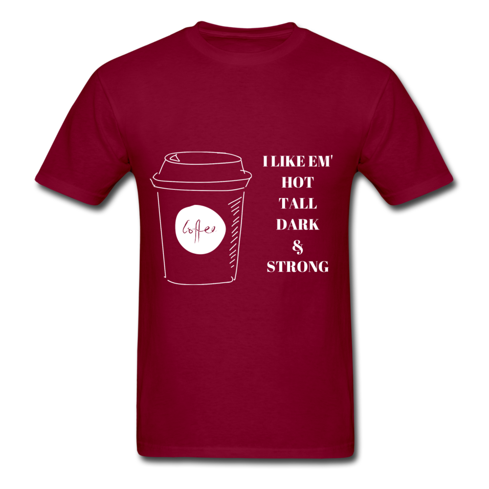 COFFEE T-Shirt - burgundy