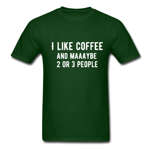 COFFEE tee - forest green
