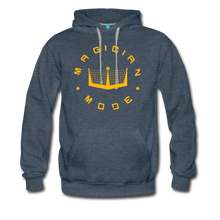 Load image into Gallery viewer, DINKING Magician Mode Men’s Premium Hoodie - heather denim