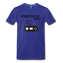 Load image into Gallery viewer, Vintage GAMER Men&#39;s Premium T-Shirt - royal blue