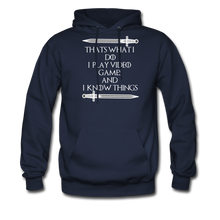 Load image into Gallery viewer, That&#39;s What I Do Gamer Men&#39;s Hoodie - navy