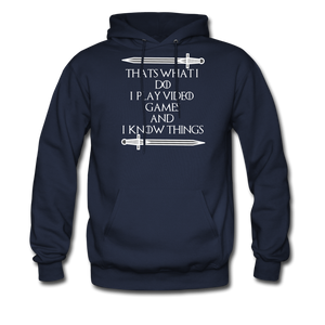 That's What I Do Gamer Men's Hoodie - navy