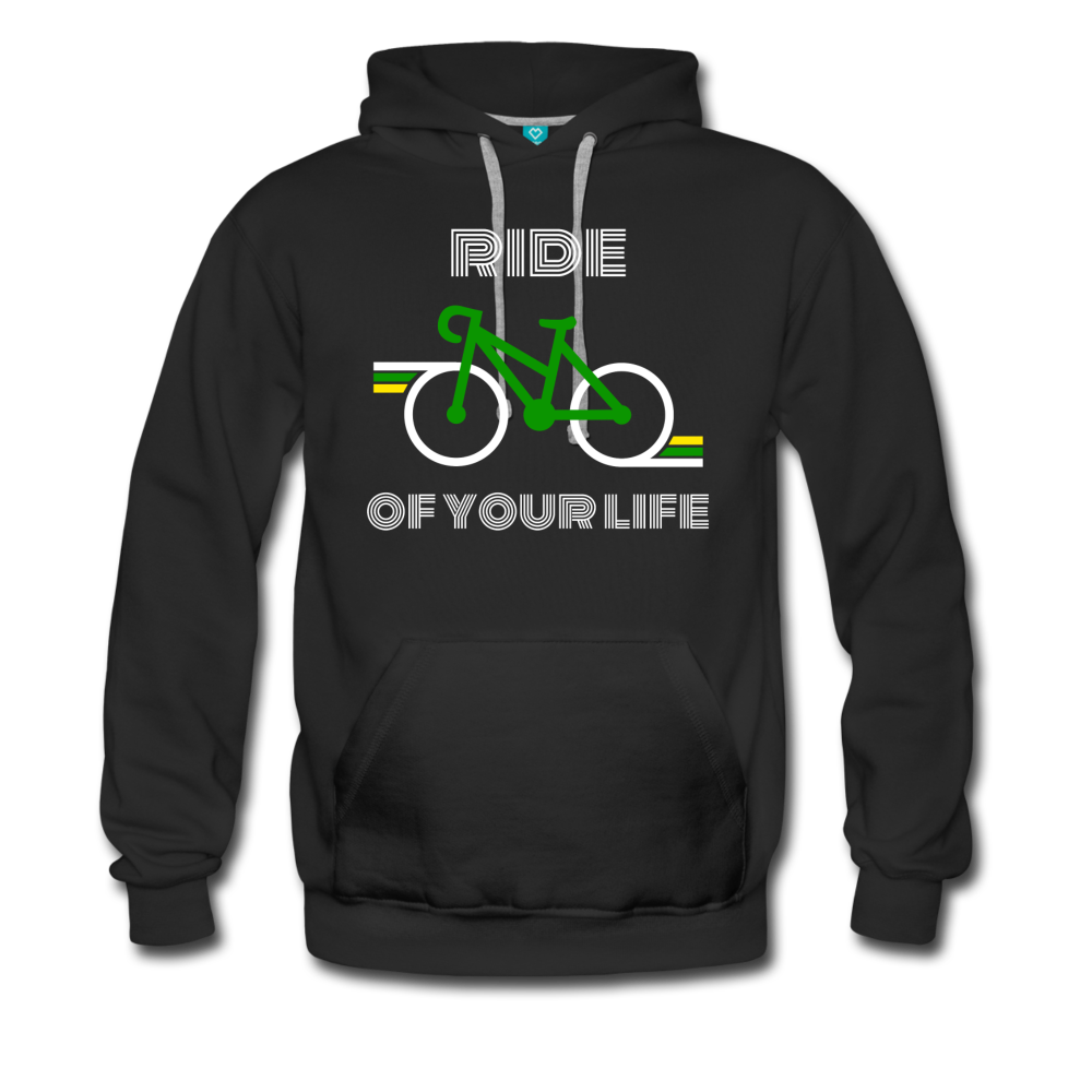 Ride of your Life Men’s Premium Hoodie - black