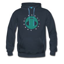 Load image into Gallery viewer, All about Bass EDM Men’s Premium Hoodie - navy