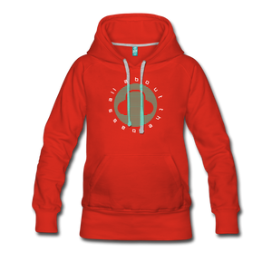 All About the Bass Women’s Premium Hoodie - red