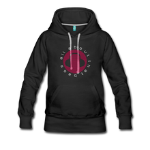 Load image into Gallery viewer, All about bass EDM Women’s Premium Hoodie - black