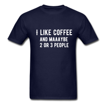 Load image into Gallery viewer, COFFEE tee - navy