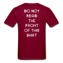 Load image into Gallery viewer, FUNNY Tee - burgundy